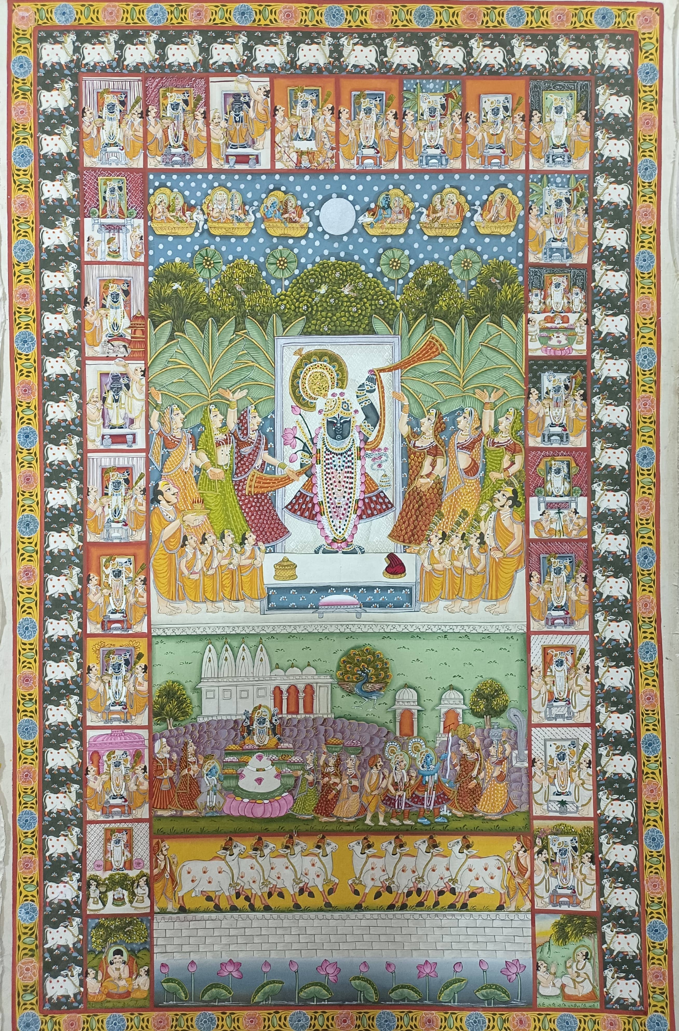 Sharad Purnima Pichwai Painting: Meaning, History and Why It Is Celebrated